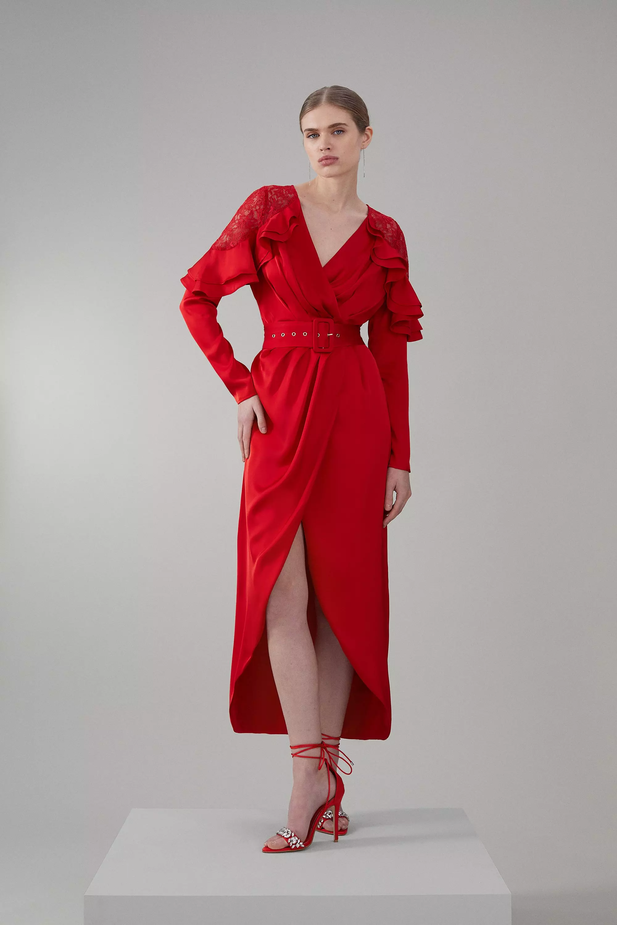 【新品未使用】louren volume sleeve dress インド製 volume sleeve embroidery dress – louren store