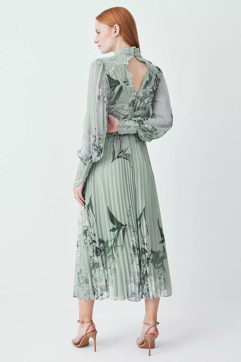 【Karen Millen】英国発！ Lydia Millen マンテコ ウール コート Lydia Millen Italian Wool Blend Military Longline Coat