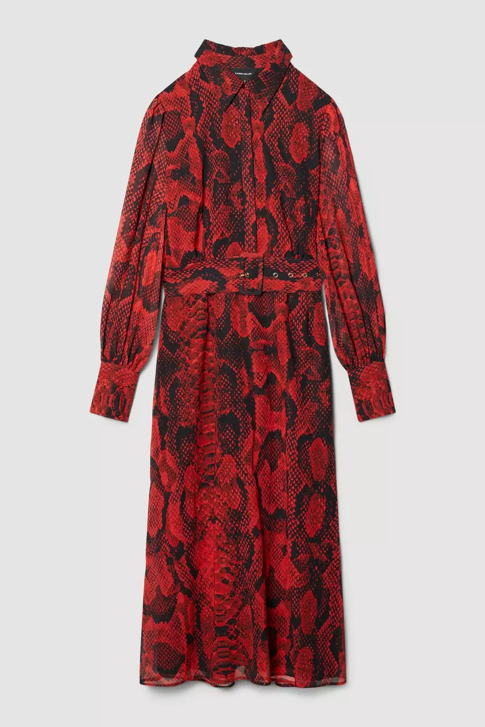 ★Karen Millen★ ヘリンボーンワイドレッグジャンプスーツ ストレッチヘリンボーン ジャンプスーツ WHBS6963（つなぎ