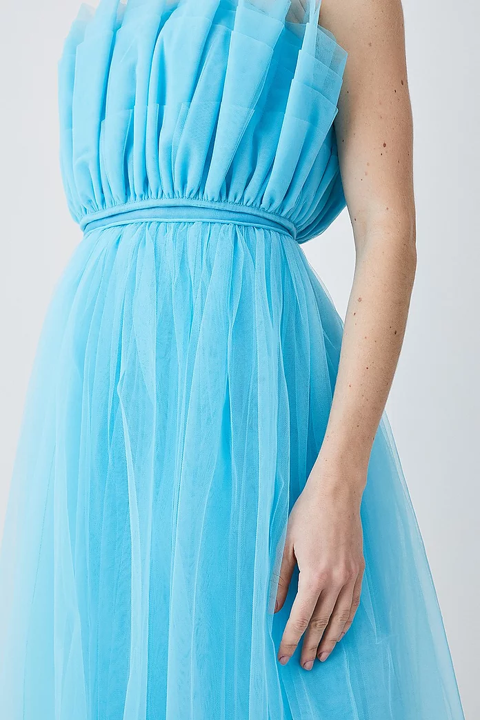 Tulle Woven Maxi Skirt | Karen Millen Tulle Woven Maxi Skirt | Karen Millen