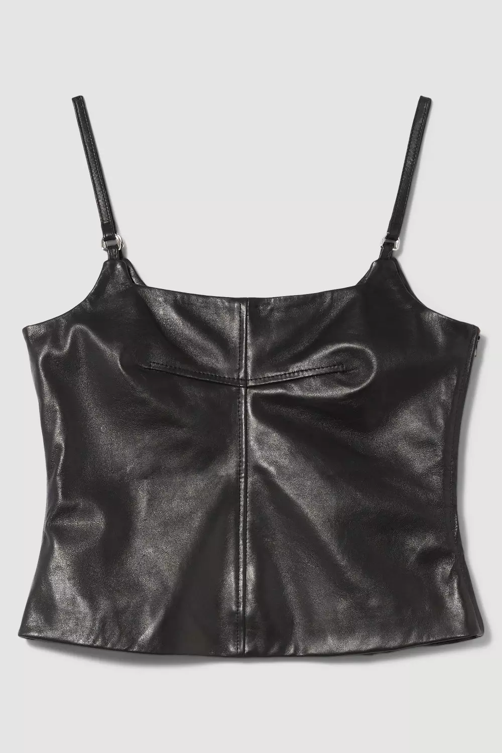 Leather Strap Cami Top Karen Millen