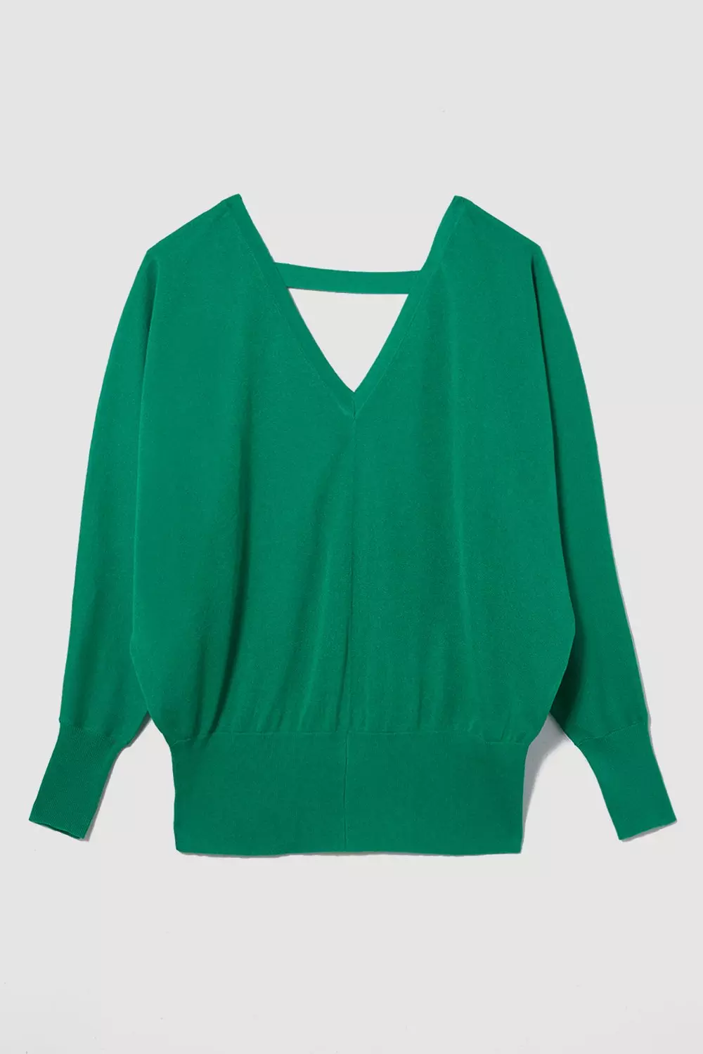 Plus size green jumper hotsell