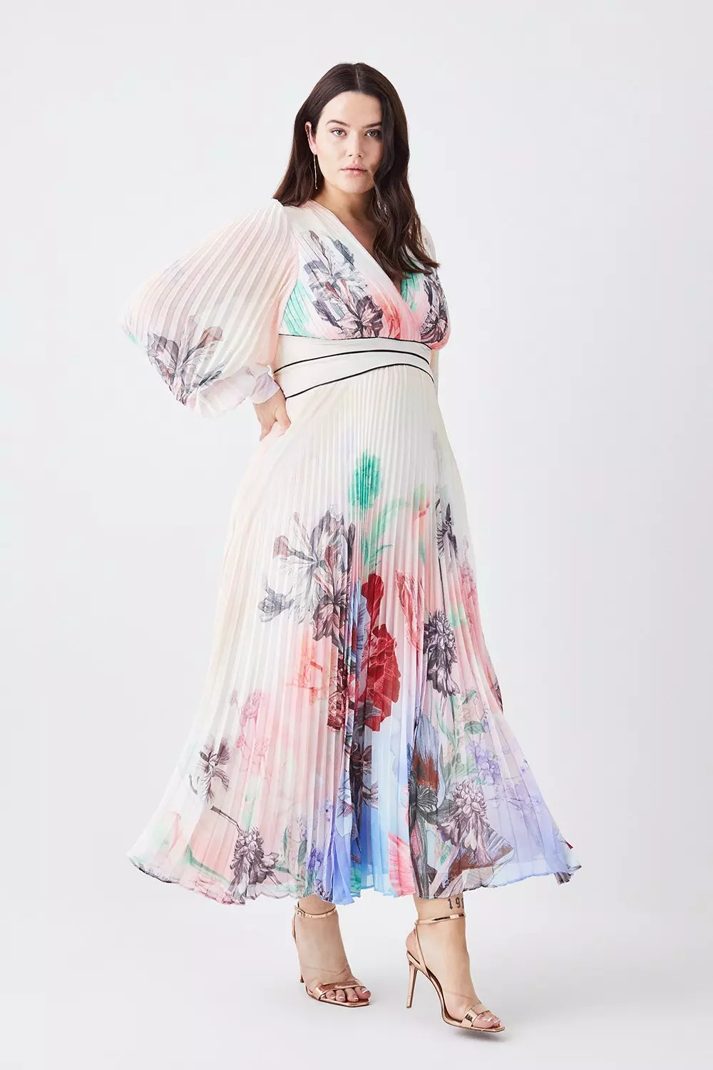 Plus size maxi wedding guest dresses best sale