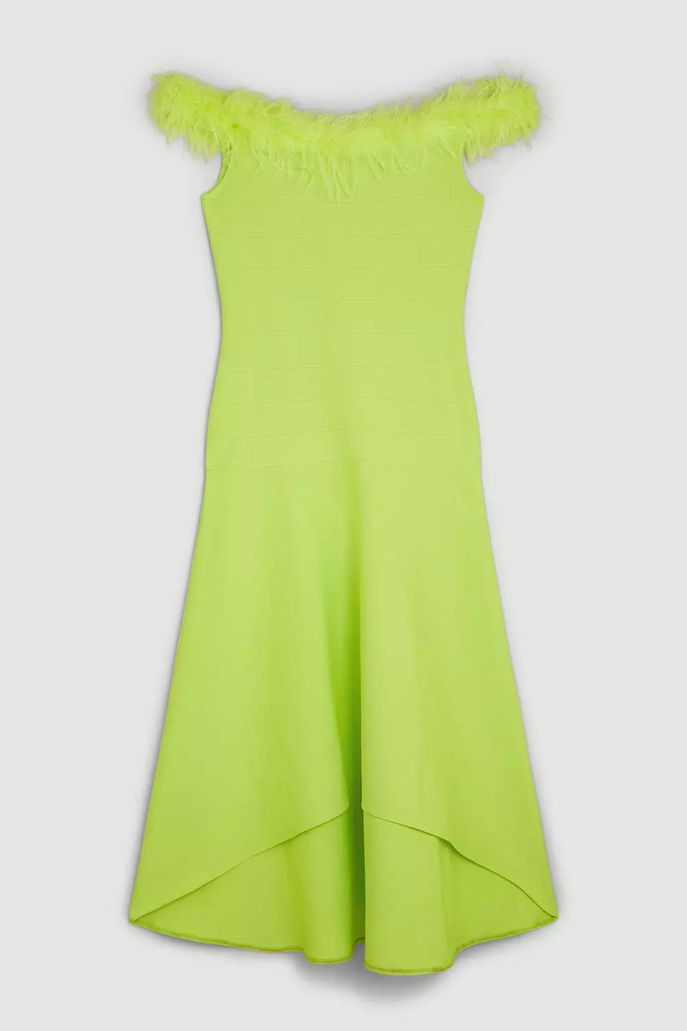 【Karen Millen】レーストリム インサート リネン マキシドレス 日本未入荷☆Karen Millen メッシュマキシドレス
