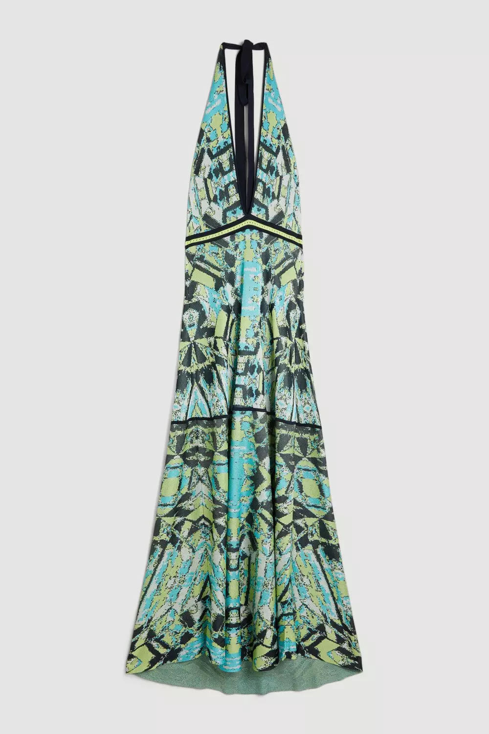 定価15950円　Plump Contrast Knit Dress Siempre Knit Contrast Midi Dress at MarketFair Shoppes in
