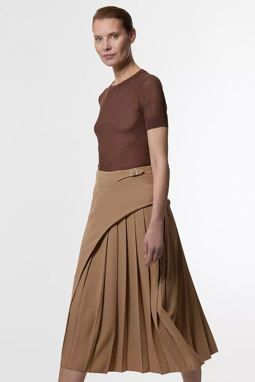 スカート   TRAVEL TWILL TAILORED SKIRT (K20K208389 ADA) WEB LIMITED】MERMAID LINE SATIN SKIRT｜CONVERSE TOKYO