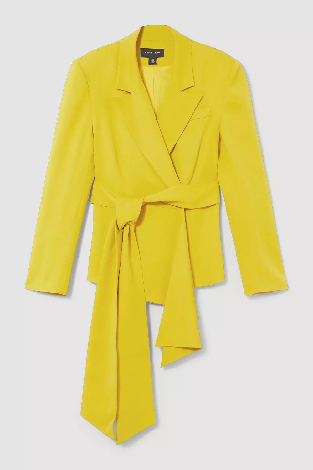 英国【Karen Millen】スプリング ポケットフロント ブレザー Petite Soft Drape Detail Blazer | Karen Millen