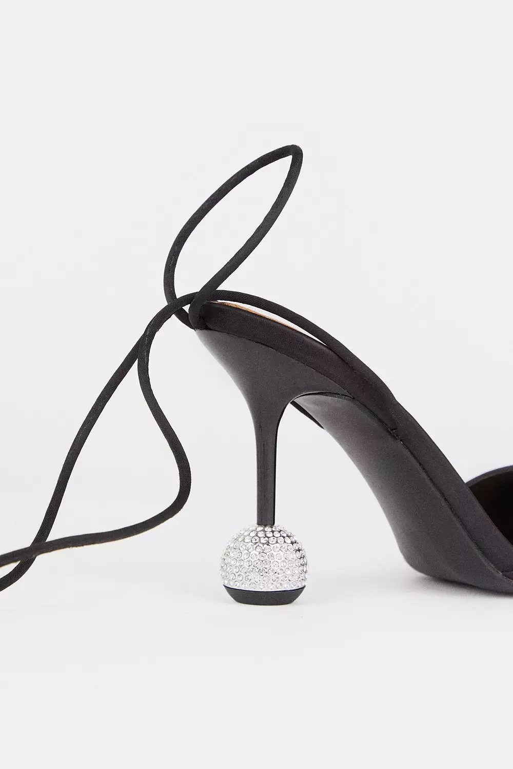 Crystal Ball Strappy Heel Karen Millen