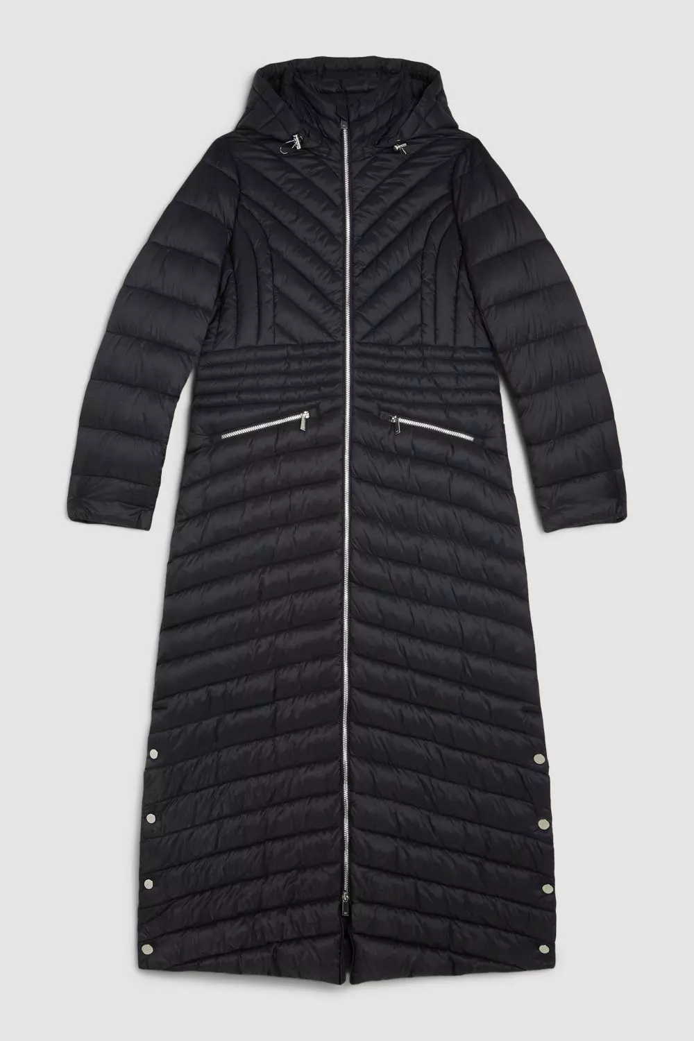 Petite Lightweight Packable Maxi Coat | Karen Millen