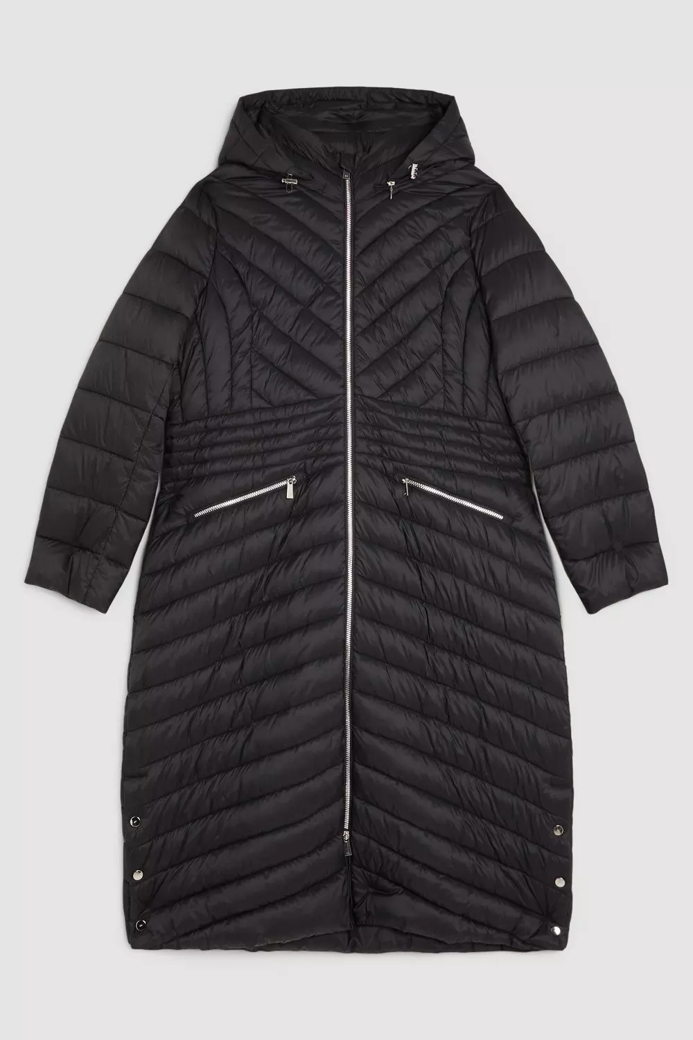 Longline plus size jacket hot sale