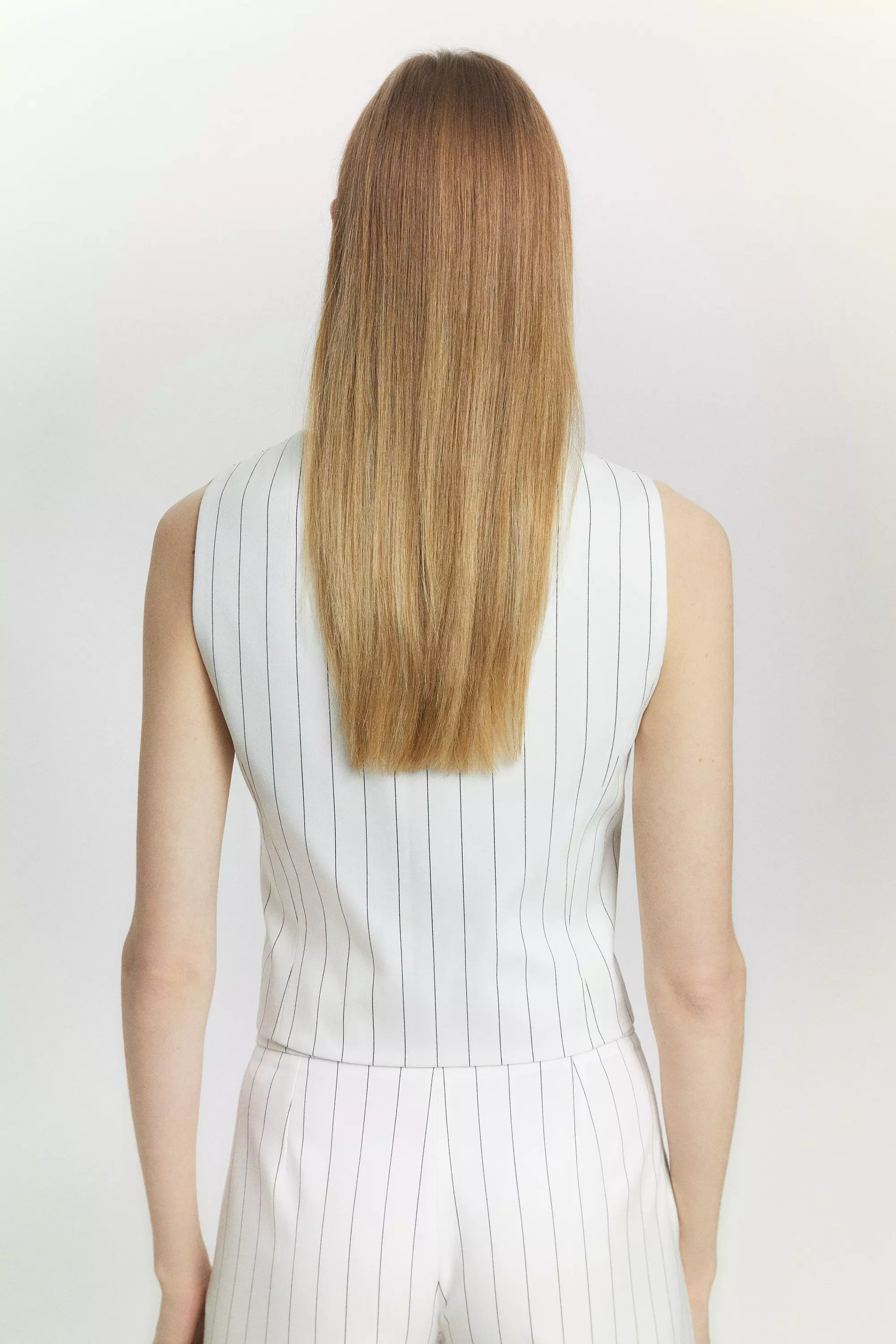 Pinstripe Vest | Karen Millen