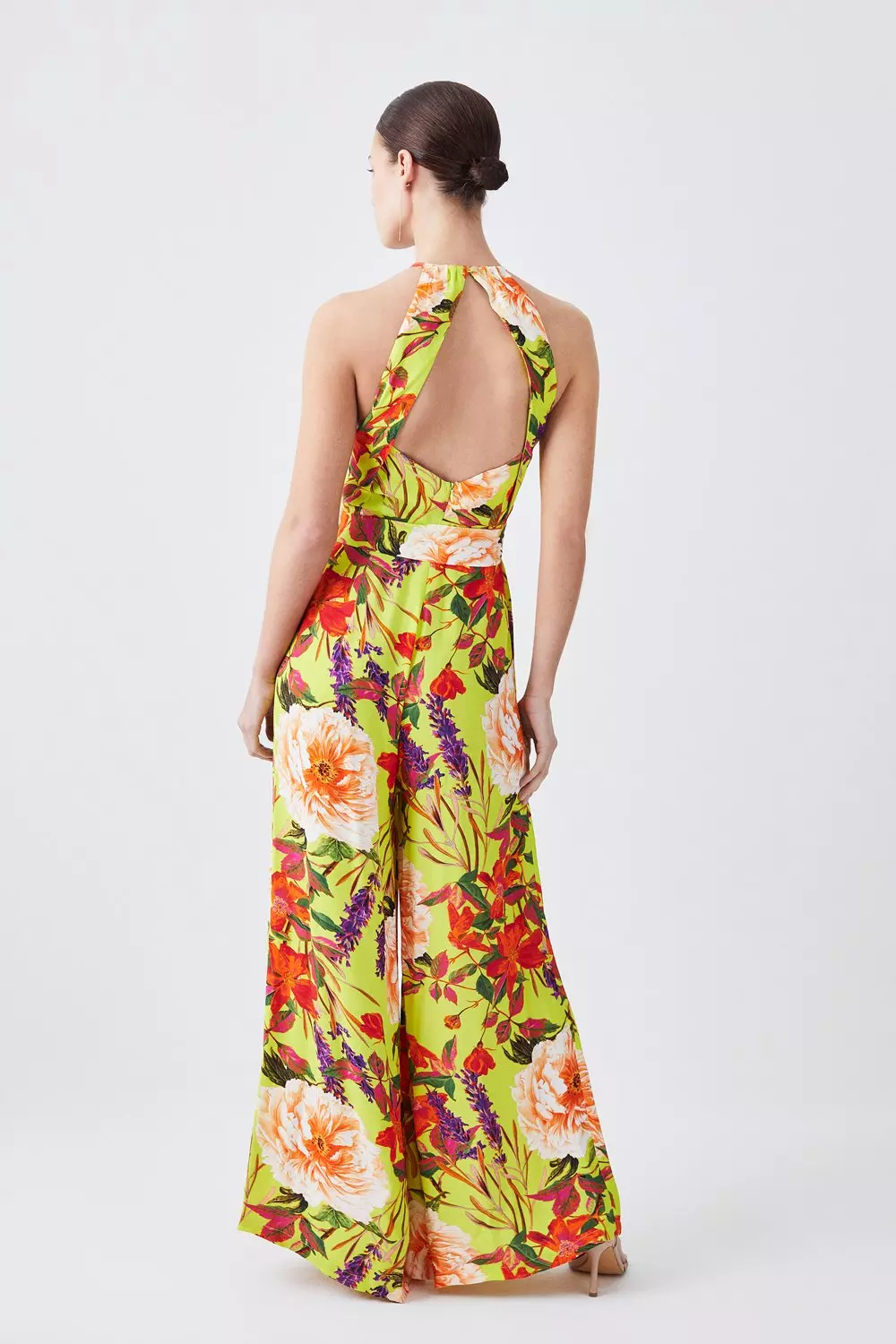 KAREN MILLEN ミニドレス ベルベット ハイネック タイト 長袖 ◇KAREN MILLEN◇ジャージー ハイネック ロングスリーブ ドレス