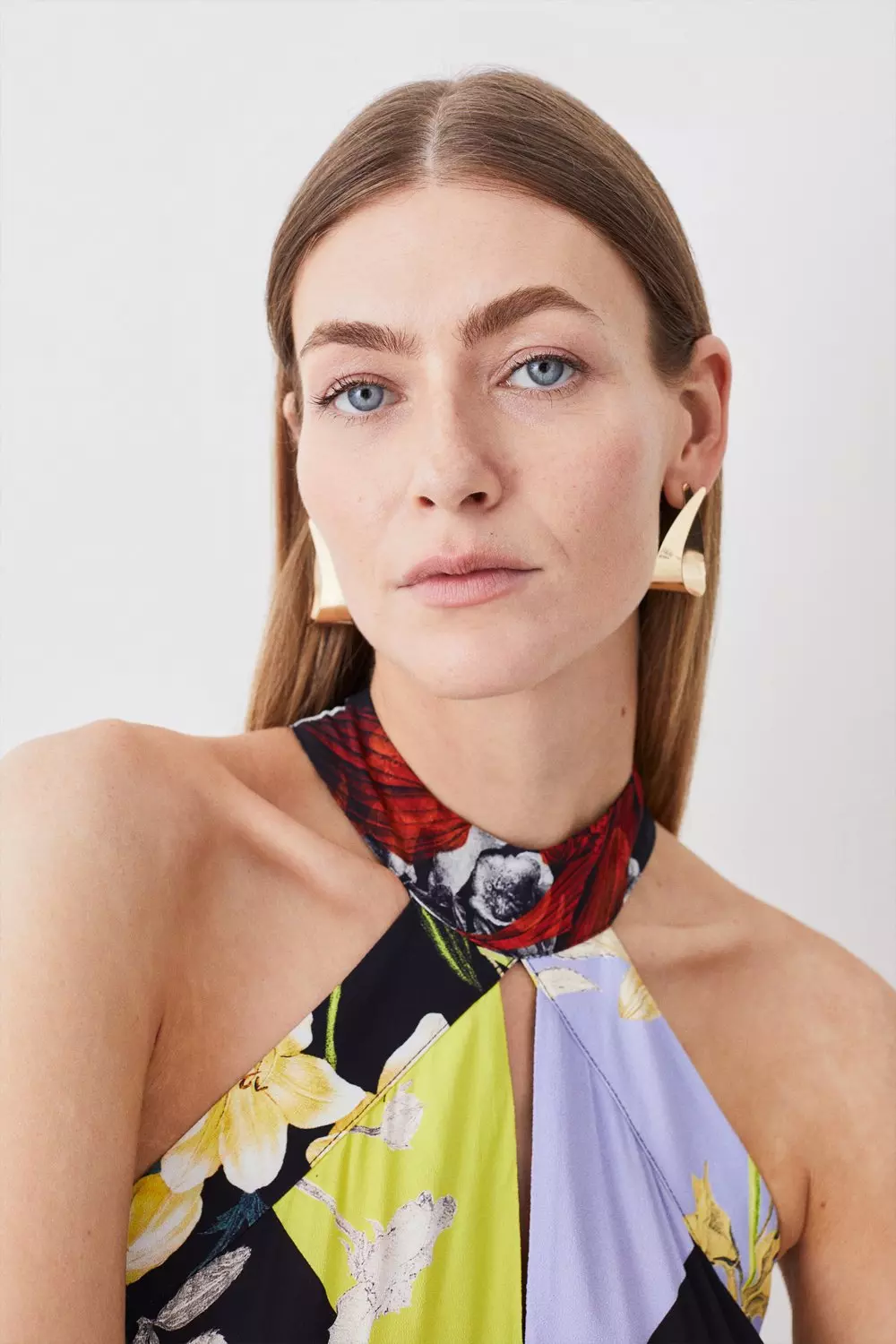 【Karen Millen】テーラード カラー ボタン ミニ ワンピース Karen Millen】テーラード カラー ボタン ミニ ワンピース
