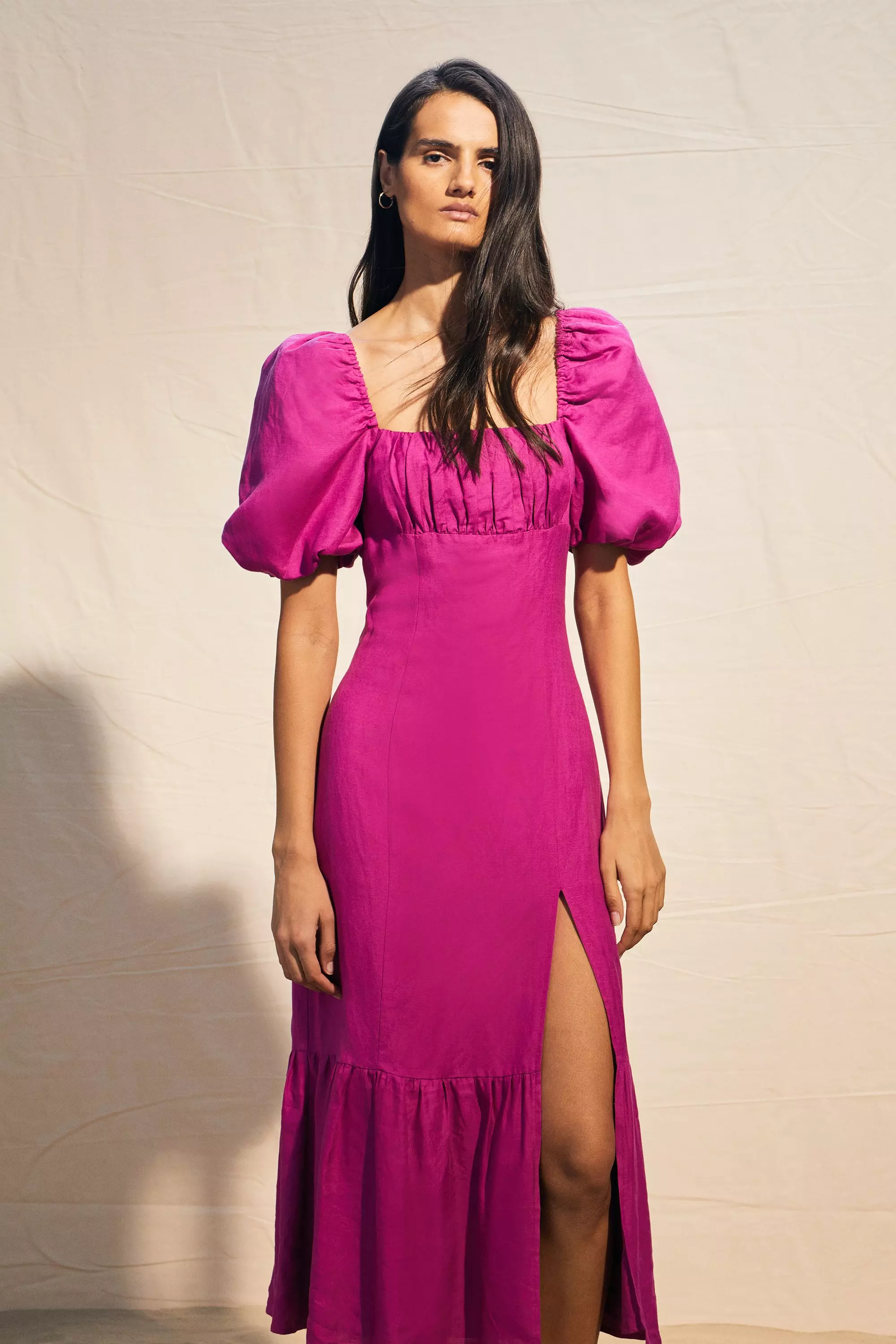 KAREN MILLEN* ストレッチジャージー パワーショルダードレス ☆Karen Millen☆ ストレッチジャージーパワーショルダードレス