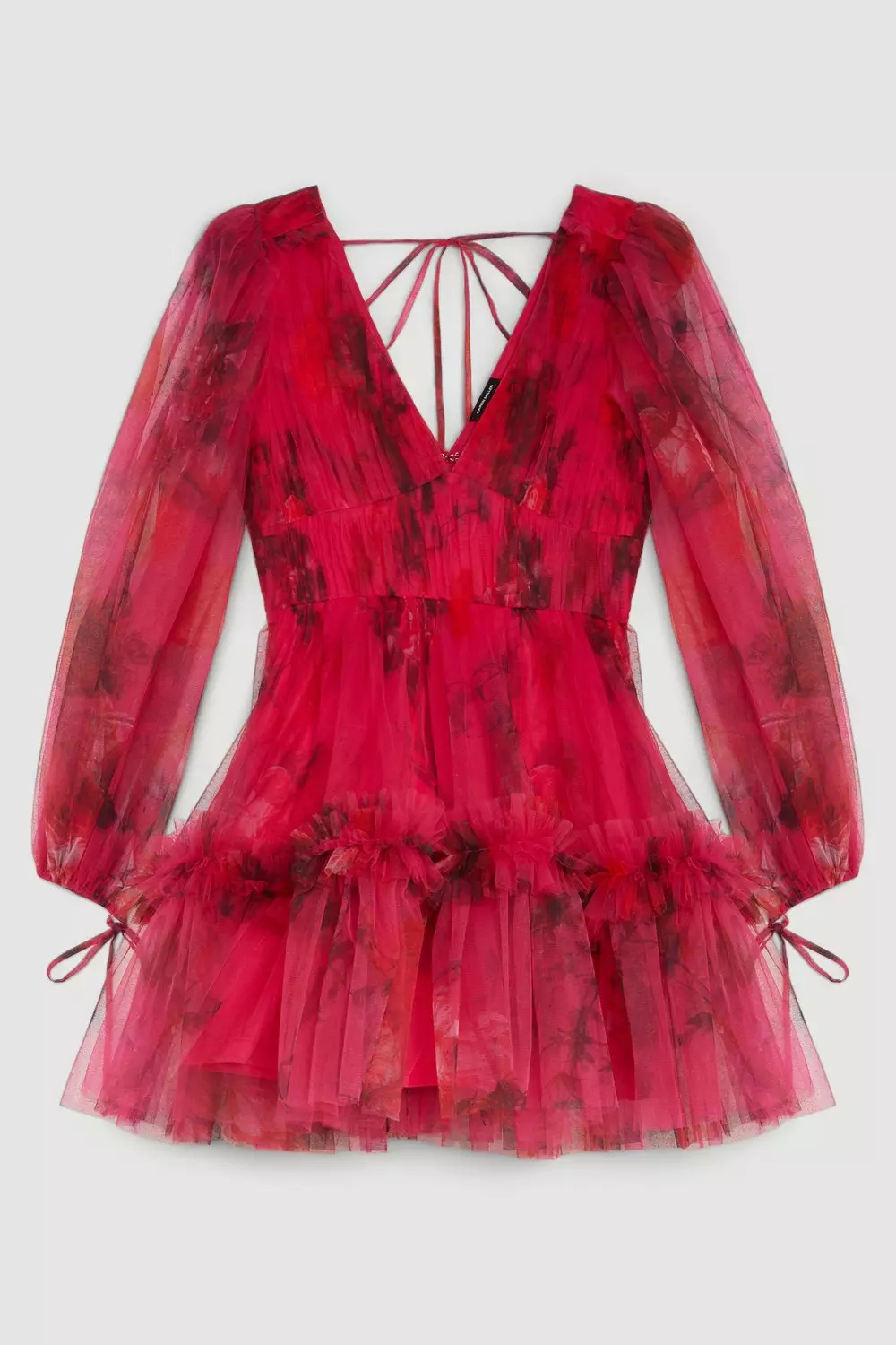 KAREN MILLEN ミニ丈ドレス チェック ウール チューブトップ andmary on X: 