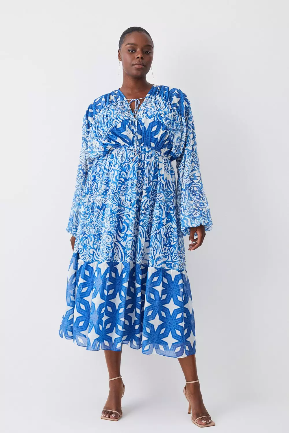 Plus size paisley dress hotsell