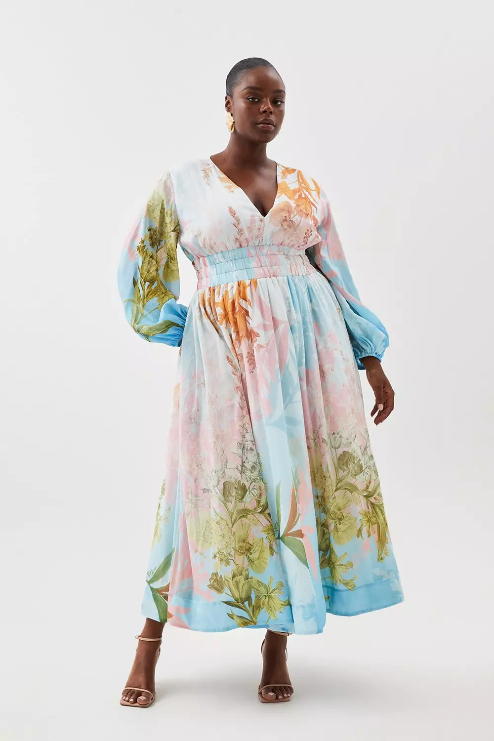 Cotton summer dresses plus size hotsell