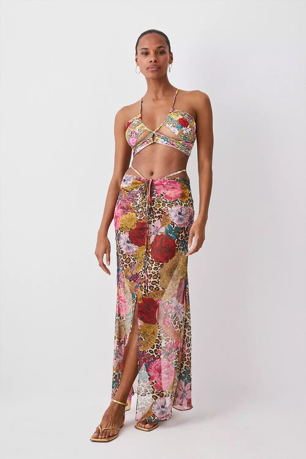 Maxi beach skirt best sale