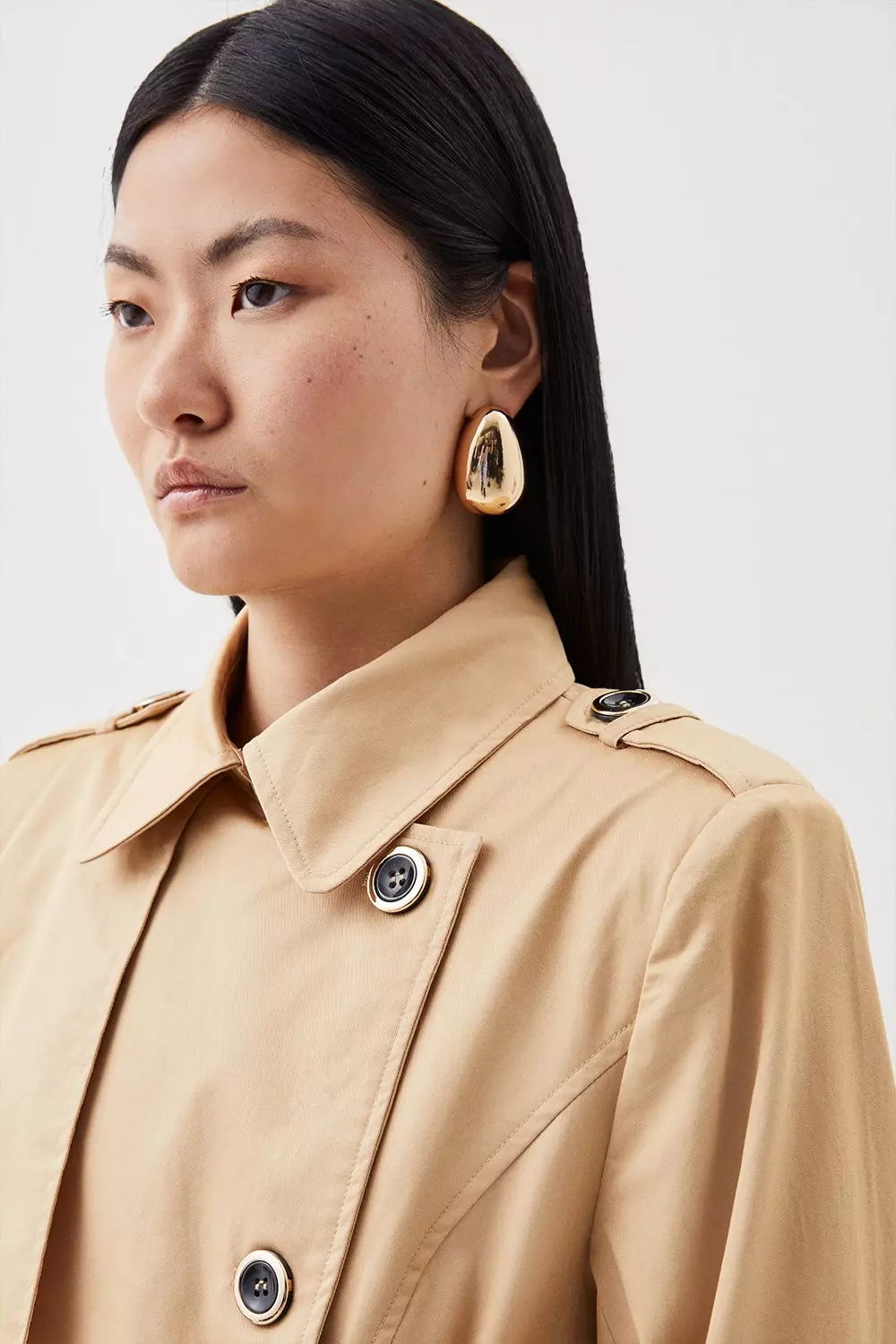 TRENCH COAT / REGULAR FIT – HYKE ONLINE STORE