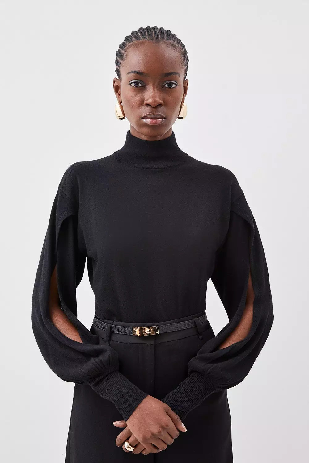 Cashmere blend turtleneck hotsell