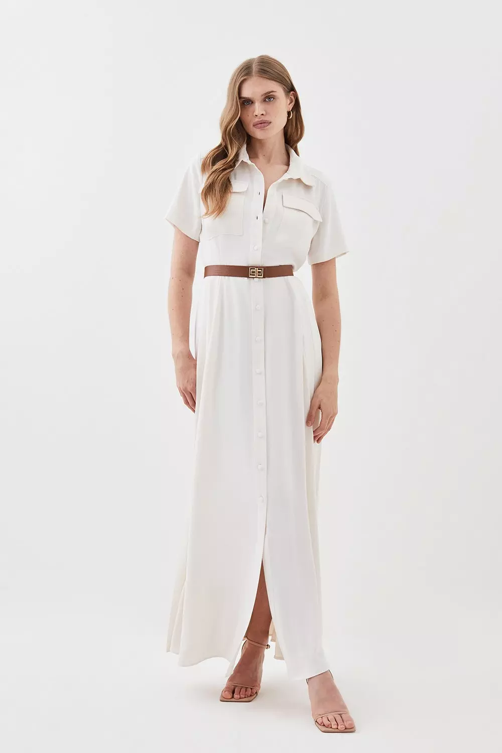 Karen millen white shirt dress hotsell