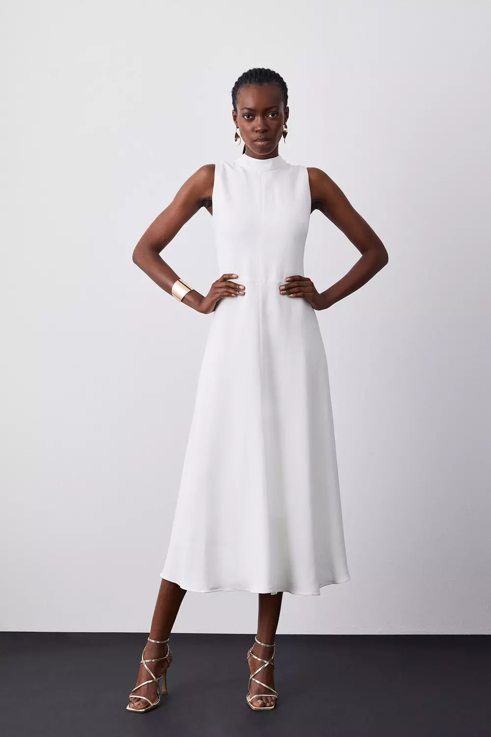 A line midi dress hotsell