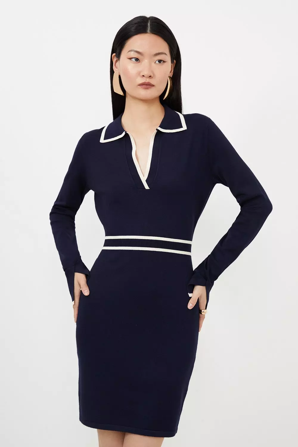 ANDMARY】Karen knit set mini dress