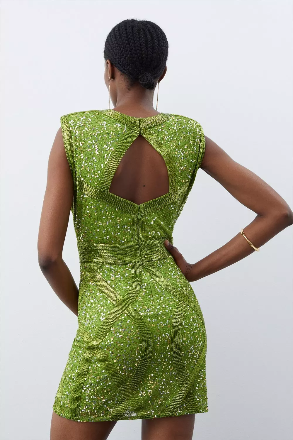 ●Since Then●Ribbon Mini Dress★100%正規品 NDS The Label | Crystal-Embellished Mini Dress | Women's