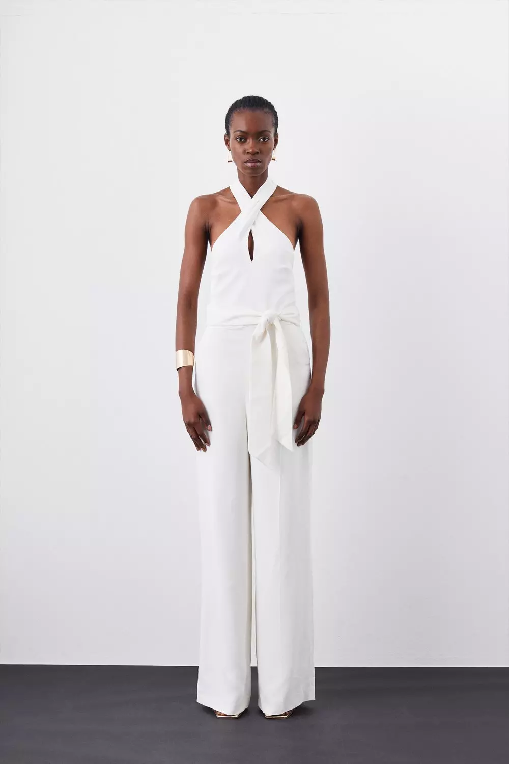 Petite ivory jumpsuit online