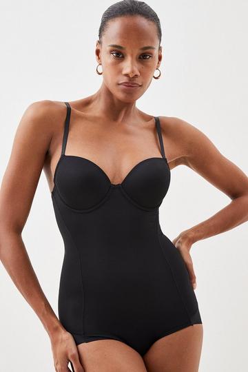 Black Super Control Bodysuit