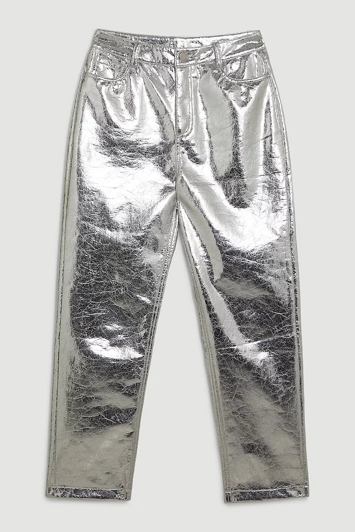 Lustre Luxe Pant in Silver/Black Lustre Luxe Pant in Silver/Black