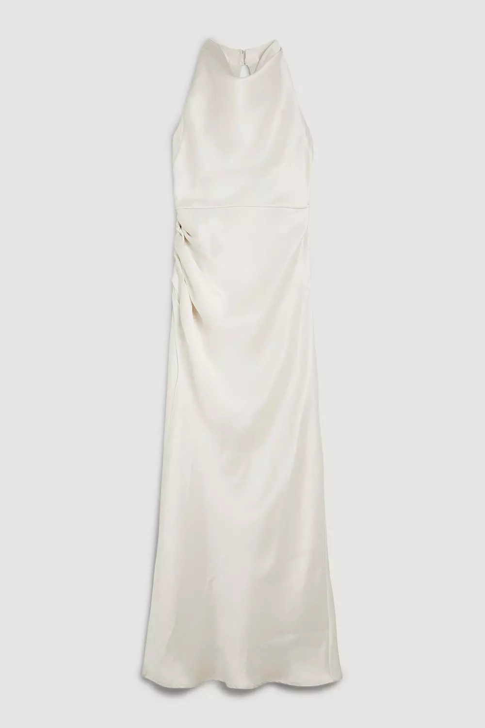 KAREN MILLEN 日本未入荷 刺繍 ティアード Vネック マキシ丈 白 bkk15026_cream_xl?pdp.template