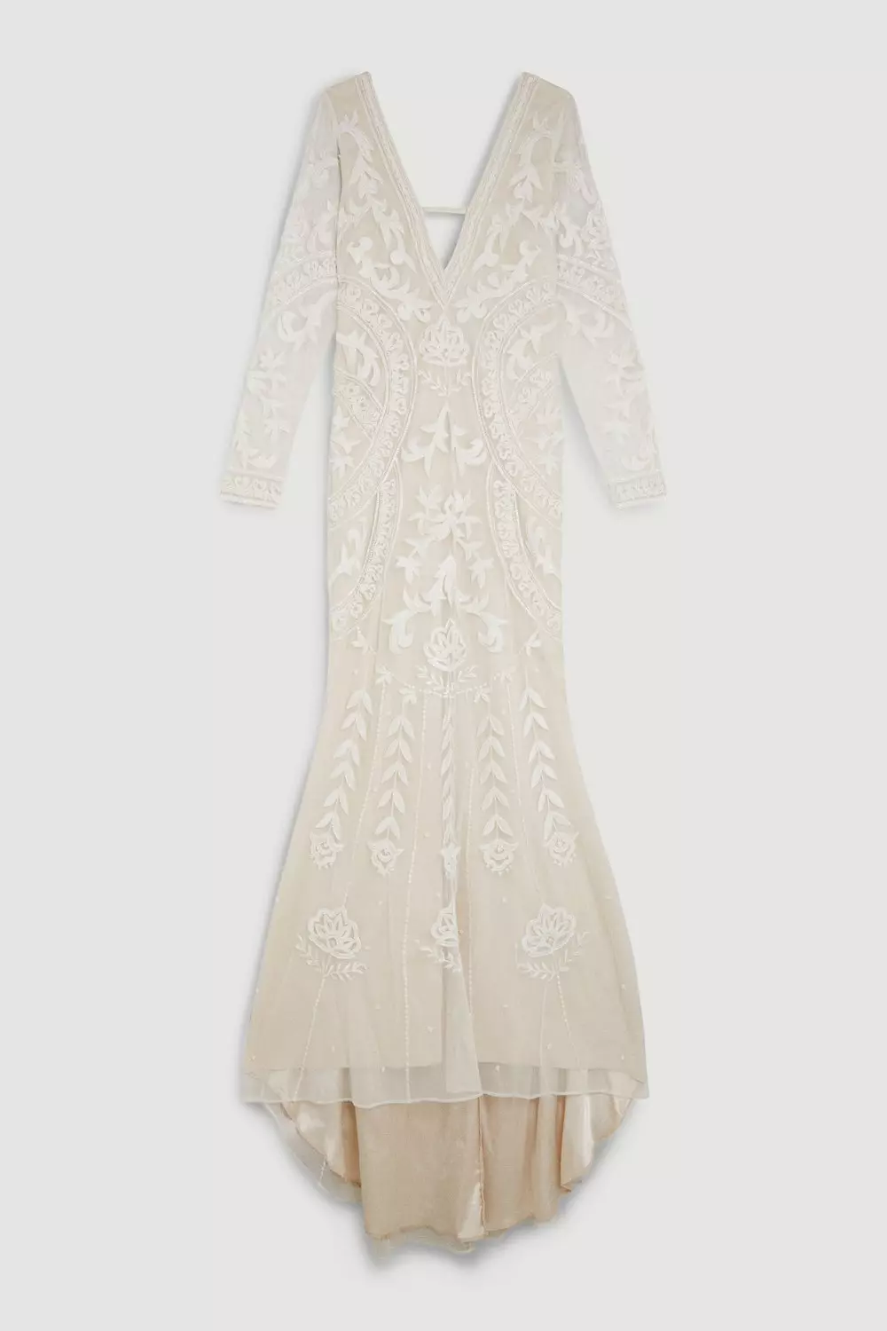Embellished Revival Woven Maxi Dress | Karen Millen