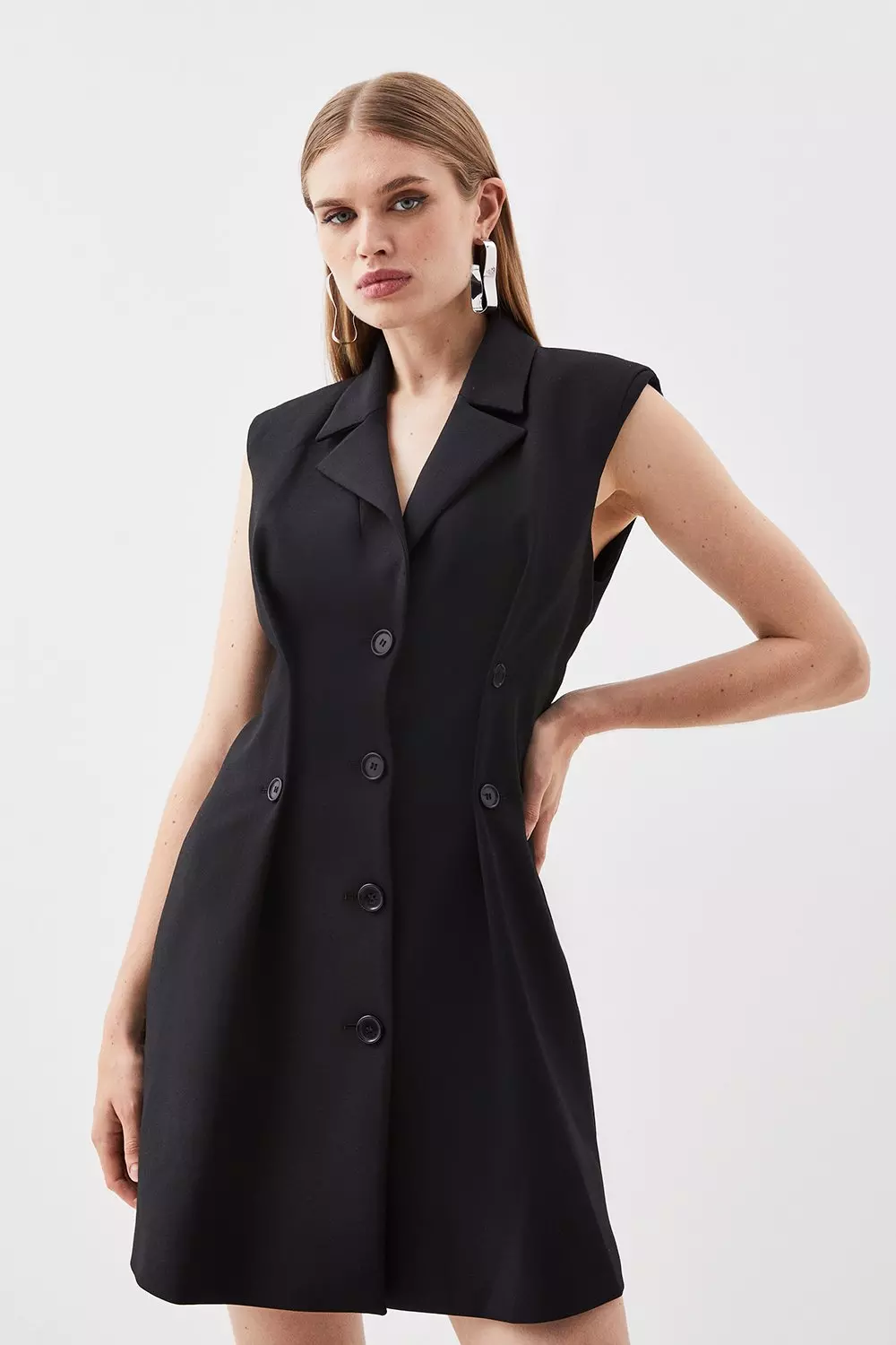 Karen millen blazer dress sale