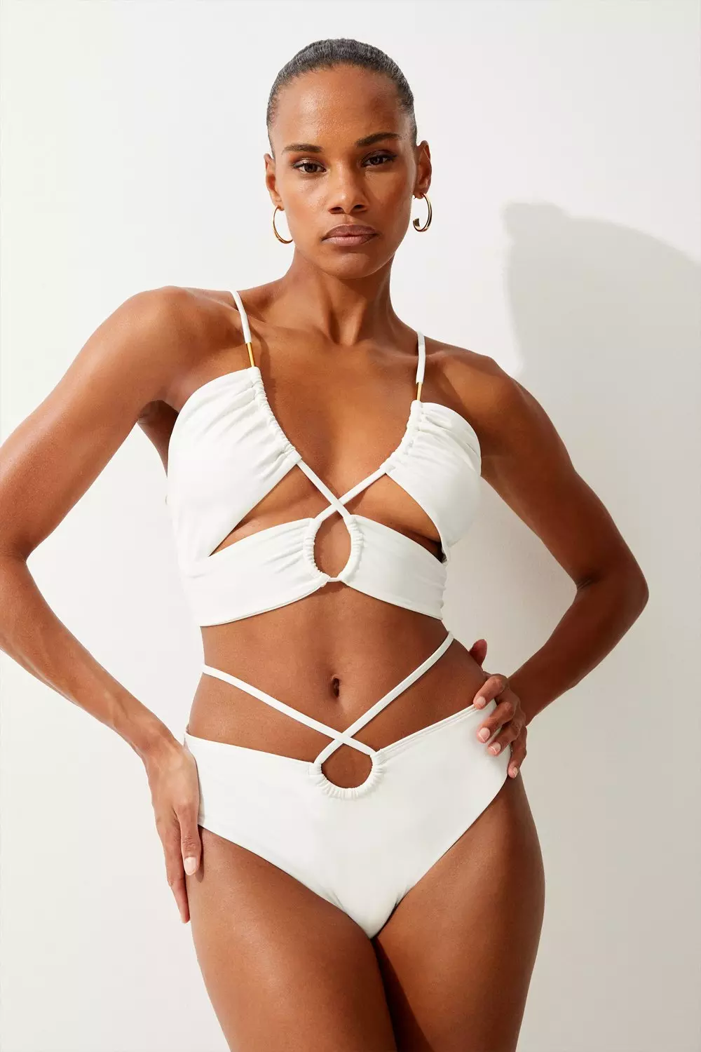 Bikini with cutouts hot sale