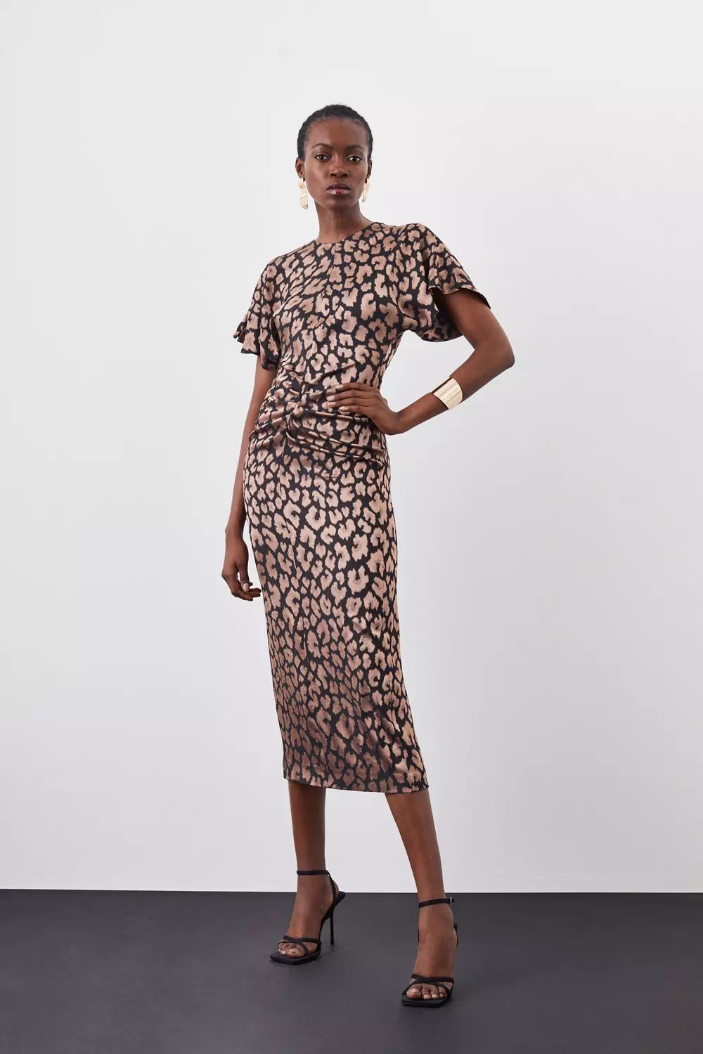 Karen millen print dress best sale