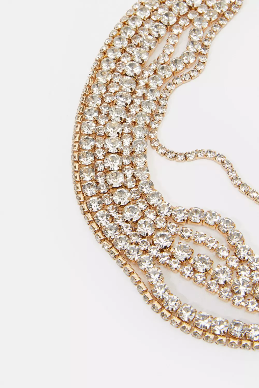 Karen millen rose gold necklace hotsell