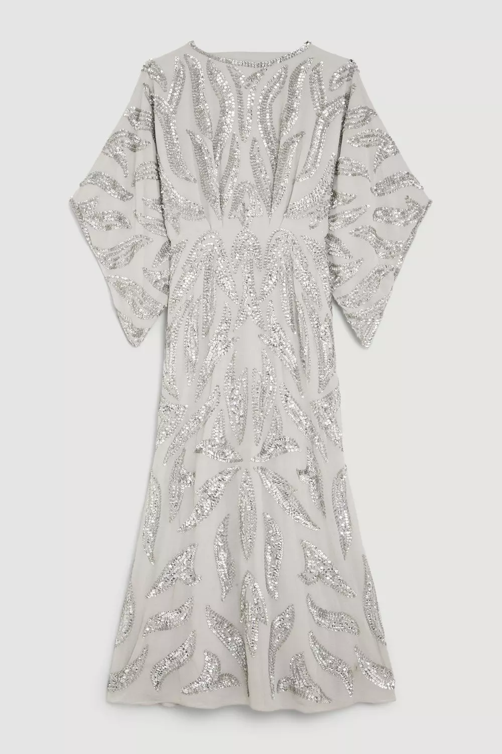 Kimono Sleeve Embellished Midaxi Dress | Karen Millen