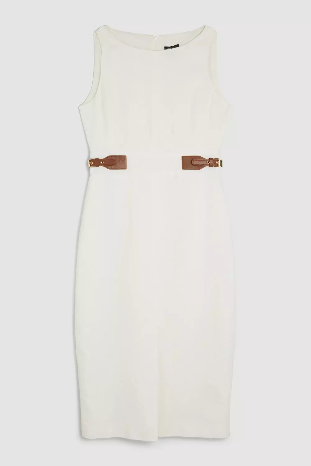 日本入手困難【Karen Millen】サテン ボタンディテール ドレス KAREN MILLEN】日本未入荷！プリーツボタンディテールドレス