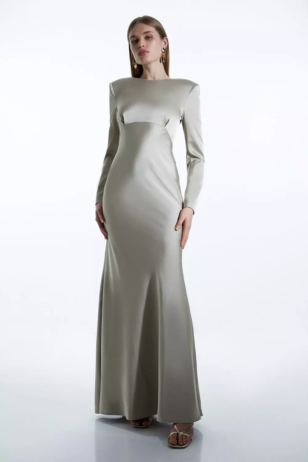 Crepe back satin dress hotsell