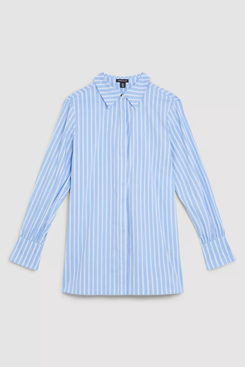 ★Karen Millen★ ビーチトロピカルジョーゼットビーチシャツ KAREN MILLEN Printed Cotton Voile Beach Shirt in Rust | endource