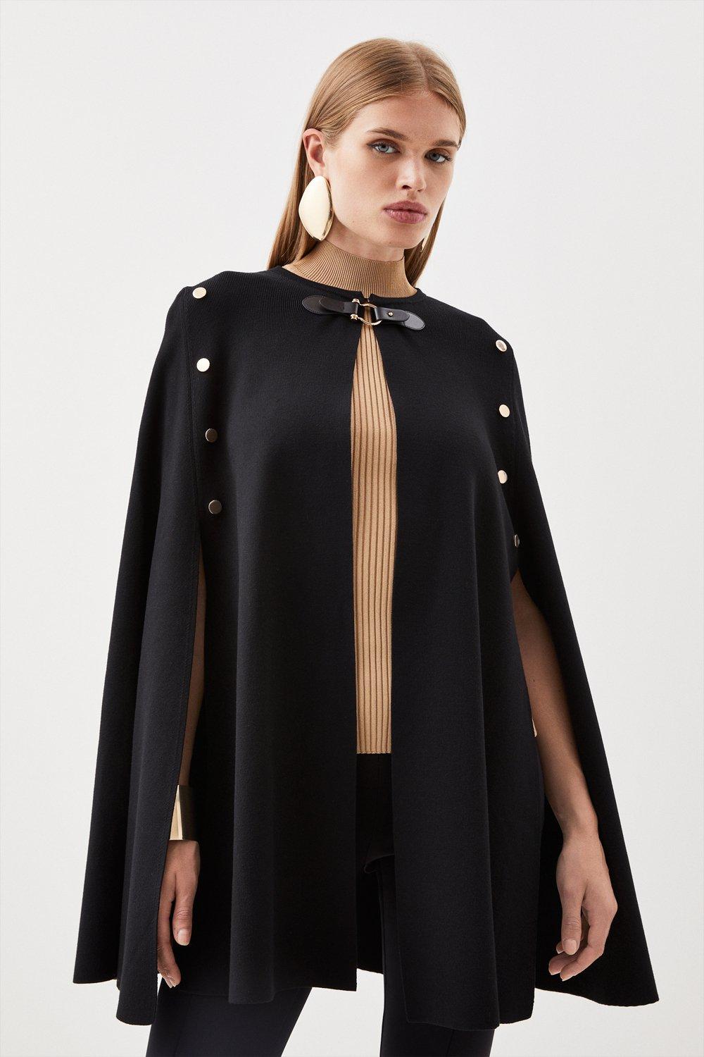 Women s Capes Cape Coats Jackets Karen Millen