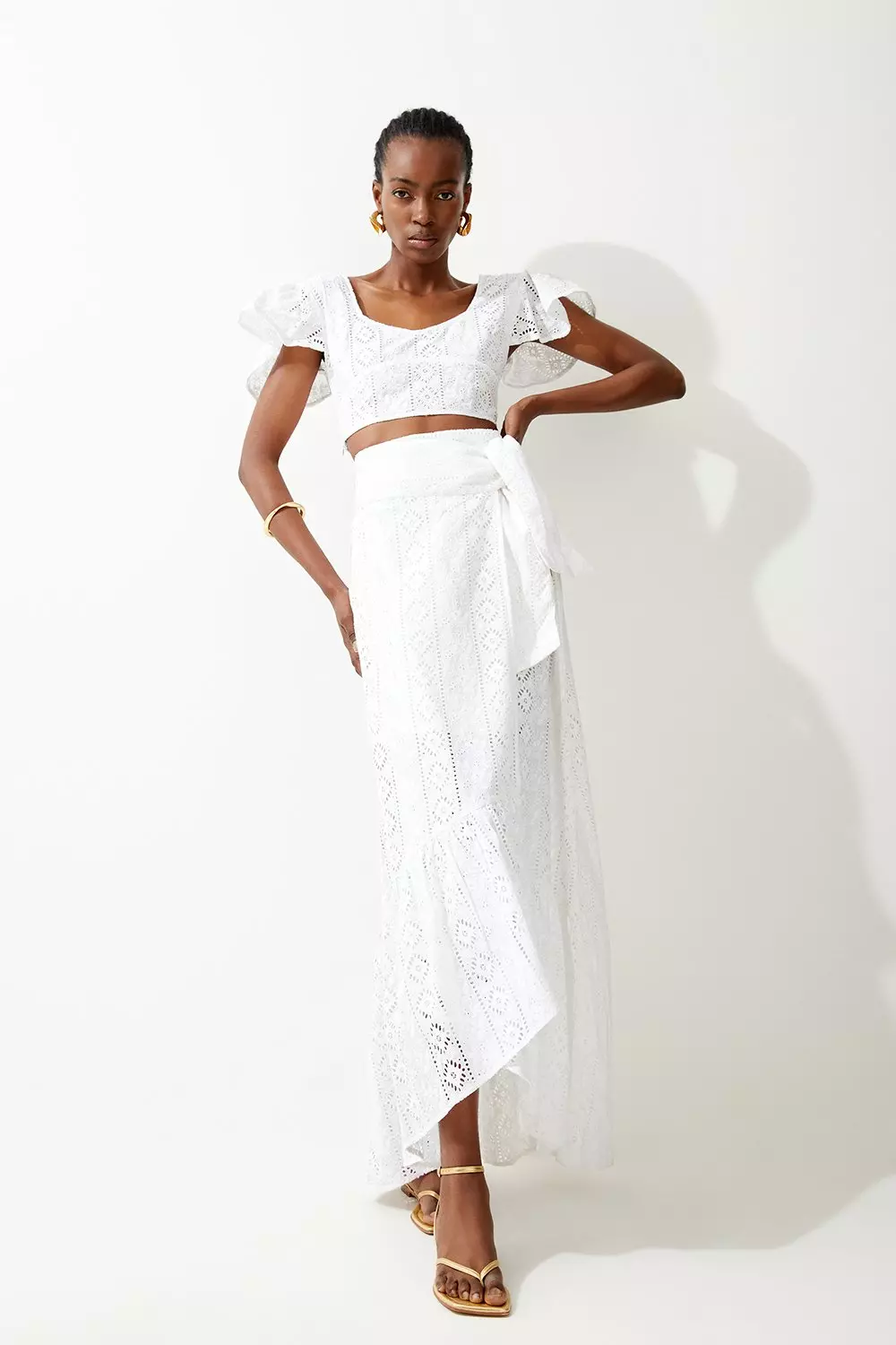 Flowy skirt co ord sale