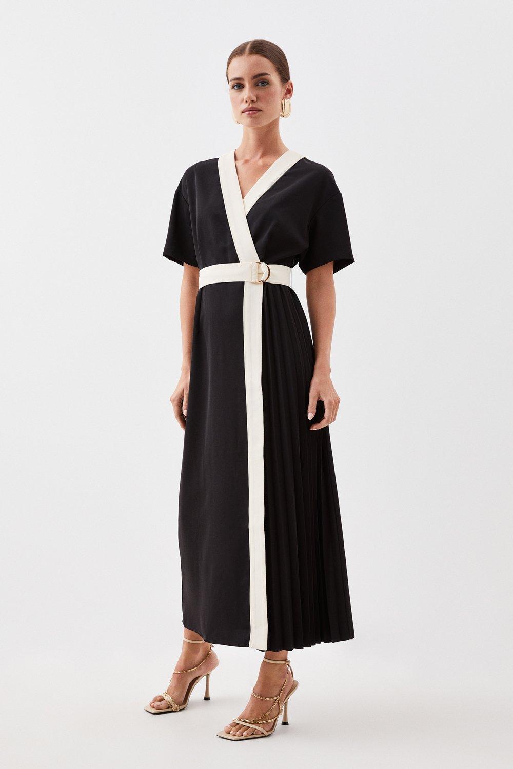 Black and White Wedding Guest Dresses Karen Millen