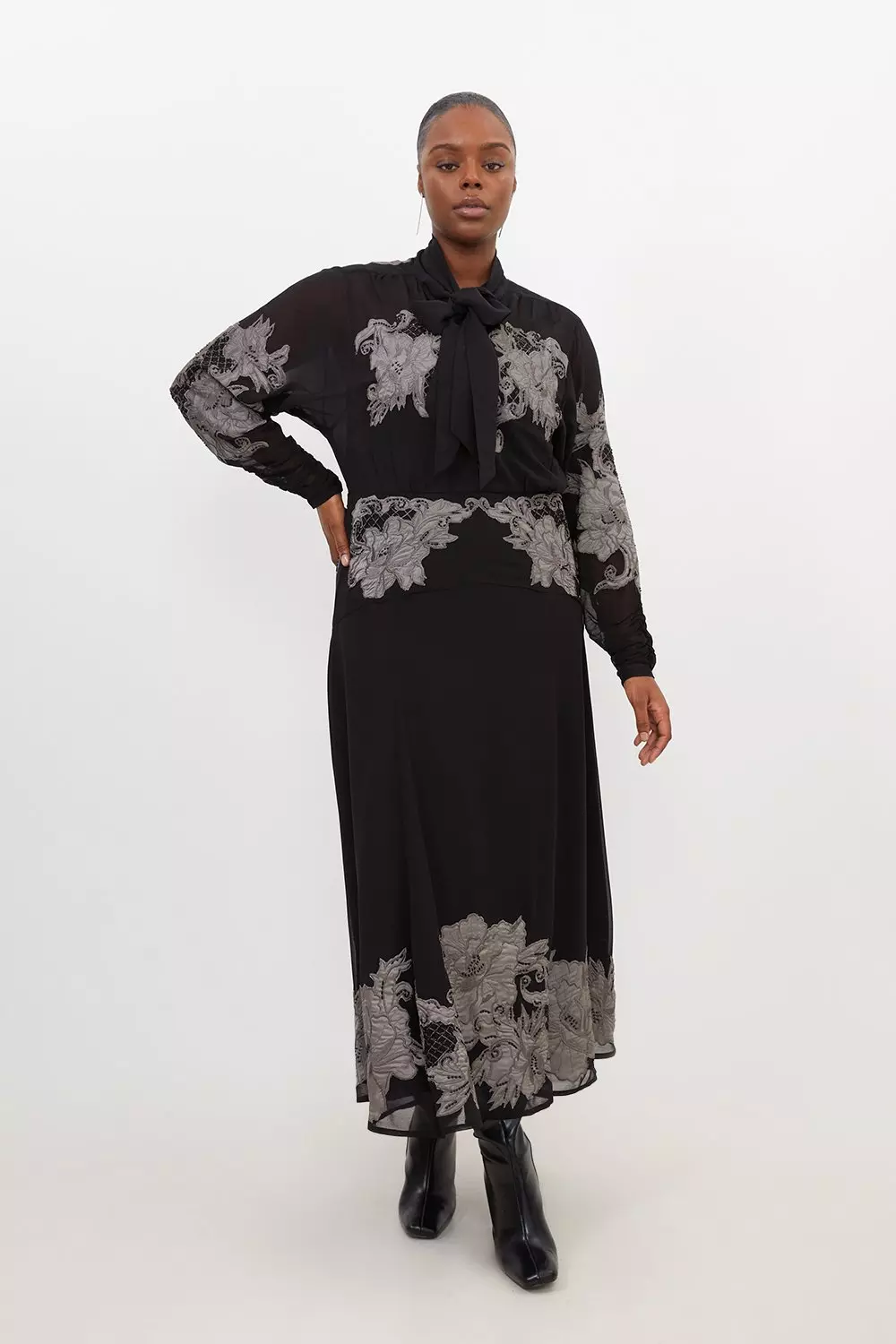 Plus size velvet maxi dress hotsell