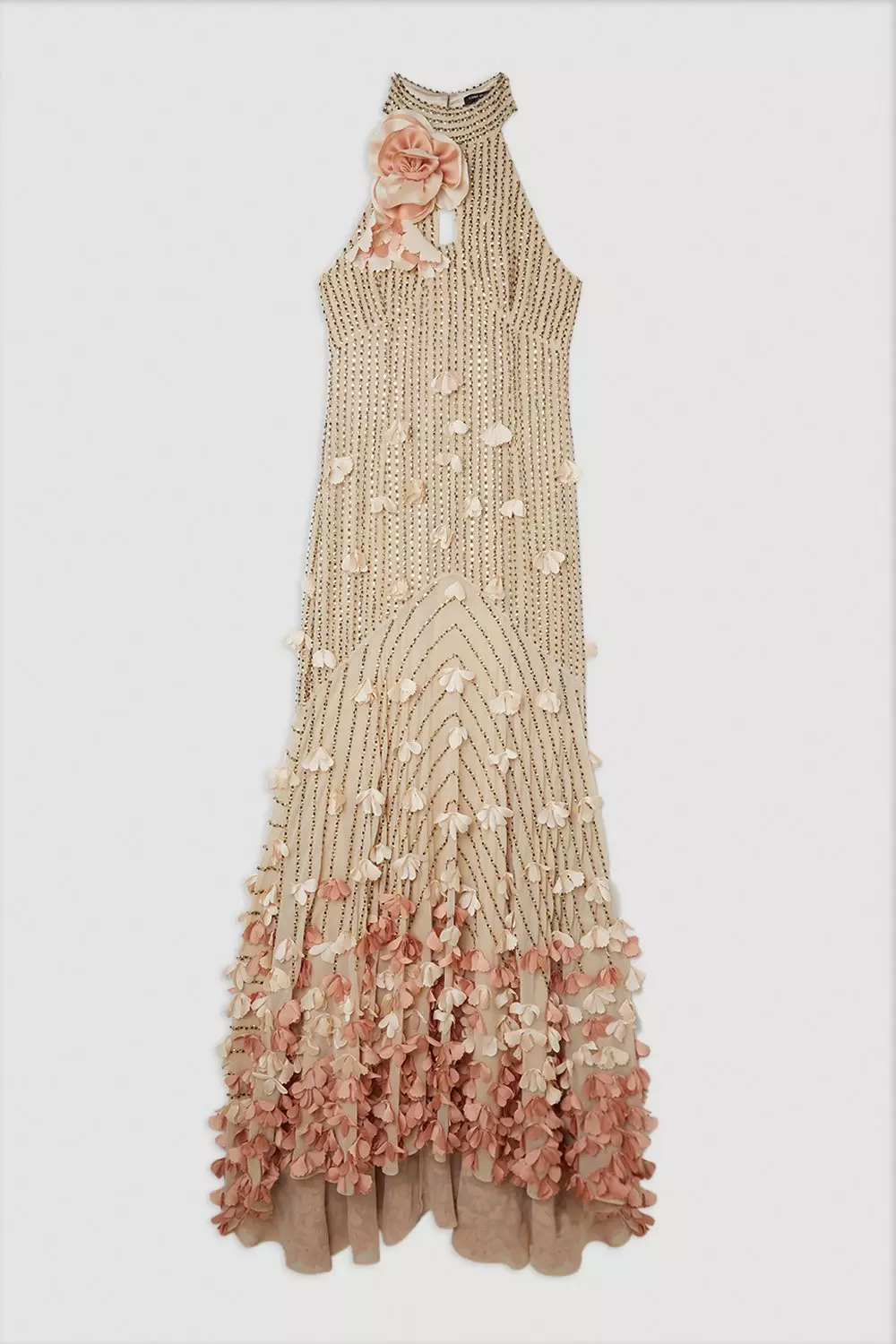 KAREN MILLEN☆Textured Rosette Woven Cape 2色【UK発】 Plus Size Textured Rosette Woven Cropped Cape | Karen Millen