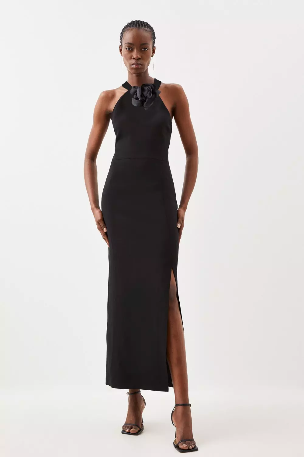 Karen millen halterneck bodycon dress hot sale