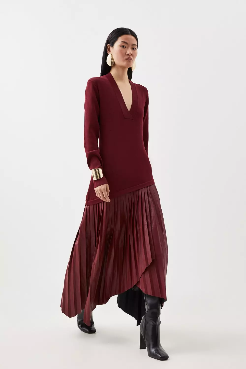 Karen millen knitted dress sale hotsell