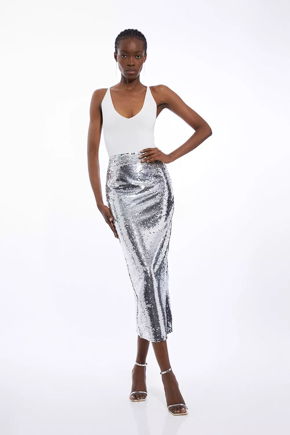 Leith sequin midi skirt best sale