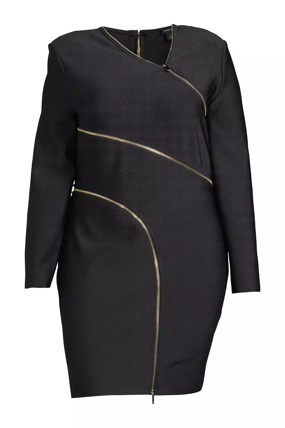 Figure Form Laced Detail Woven One Shoulder Midi Dress